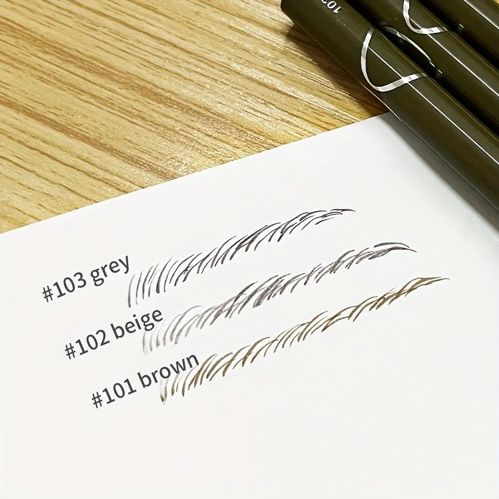 Ultra-Fine Waterproof Eyebrow Pen – 0.008mm Precision, Smudge-Proof & Long-Lasting