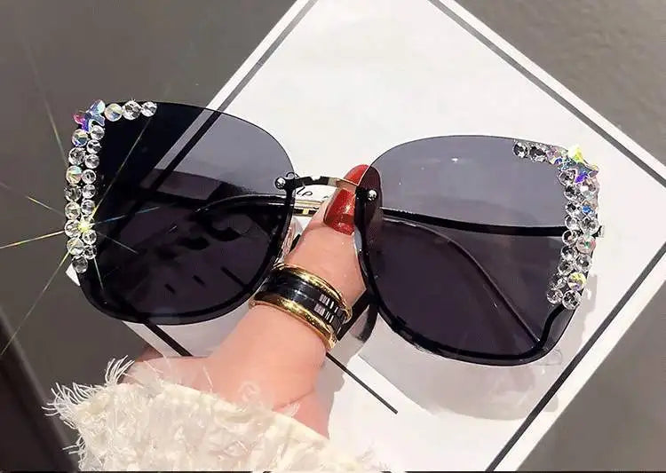 RBB Diamond Fashion Sunglasses for Women | Slim Face Design | RBB Street Style High-Grade Eyewear