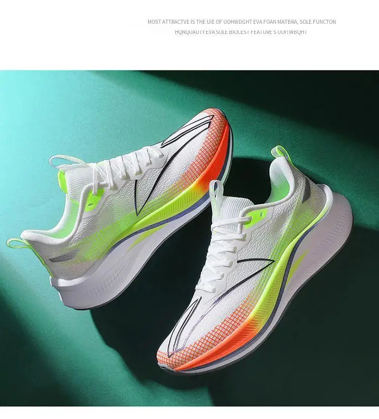 RBB Carbon Plate Running Shoes for Men & Women Professional Racing Sneakers – Breathable, Lightweight & Shock-Absorbing