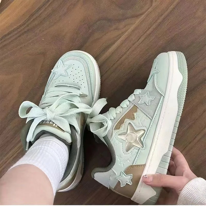 Kawaii Pink Sneakers – Cute & Wear-Resistant Women’s Shoes