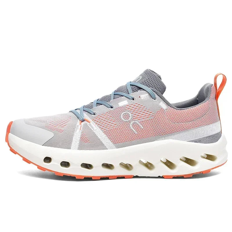 Men’s White Trainers — Casual Tennis & Running Sneakers, Athletic Gym Shoes for Marathon & Jogging