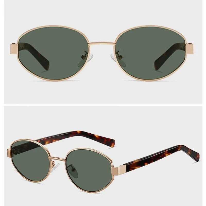 RBB 2025 Oval Frame UV400 Sunglasses – Trendy Unisex Outdoor & Sports Eyewear