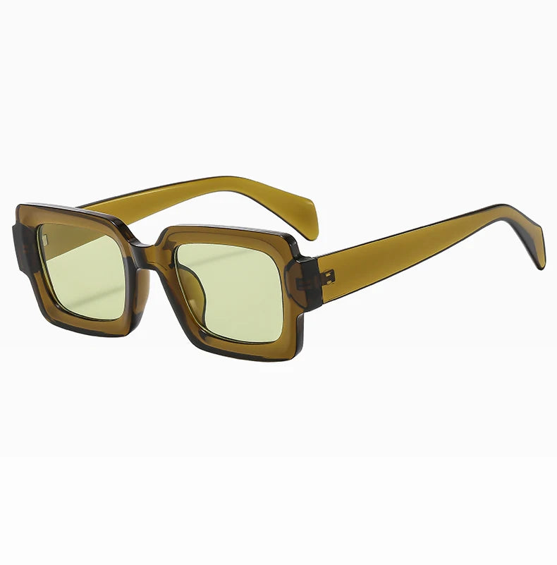 RBB Punk Square Sunglasses – Anti Blue Light UV400 Outdoor Sun Glasses for Men & Women