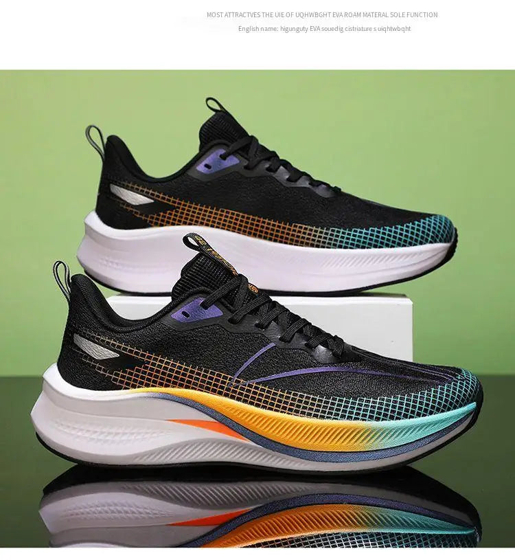 RBB Carbon Plate Running Shoes for Men & Women Professional Racing Sneakers – Breathable, Lightweight & Shock-Absorbing