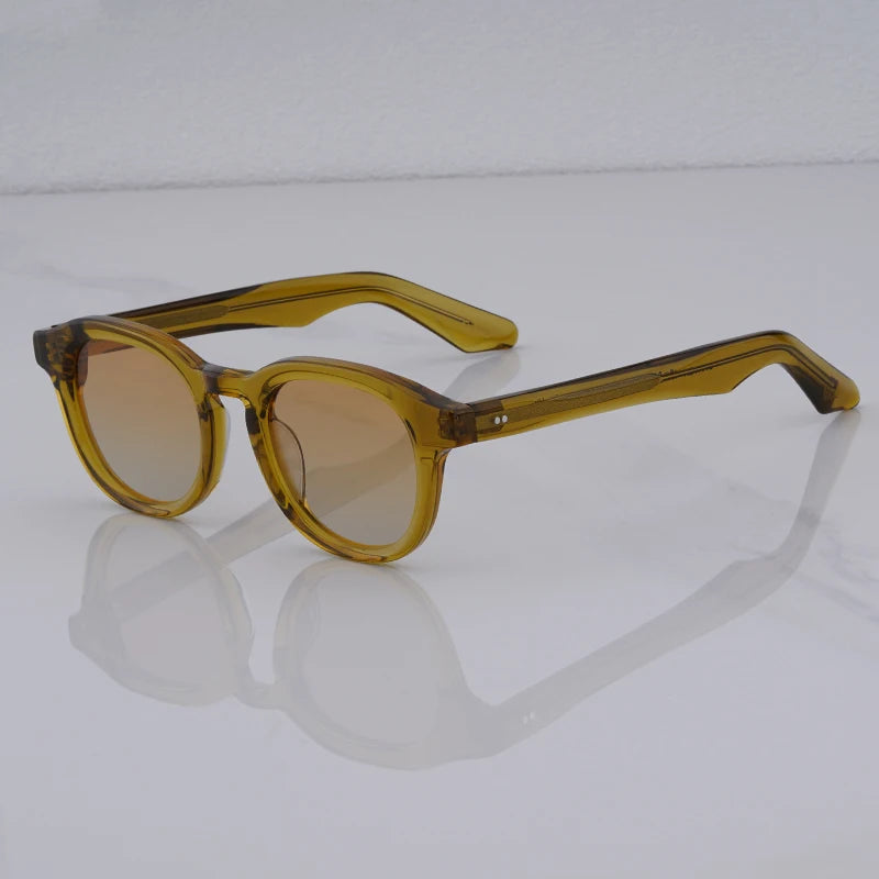 RBB Vintage Polarized Sunglasses – Unisex Lemtosh-Style Acetate Frame | Luxury Retro Eyewear