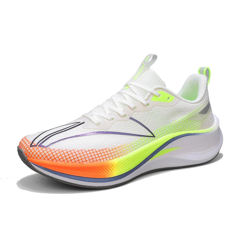 RBB Carbon Plate Running Shoes for Men & Women Professional Racing Sneakers – Breathable, Lightweight & Shock-Absorbing