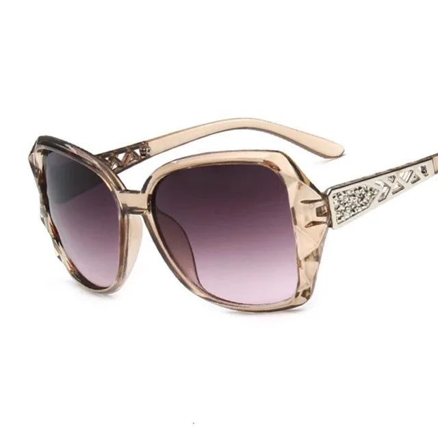 RBB Women’s Fashion Square Sunglasses – Luxury Oversized UV400 Mirror Shades