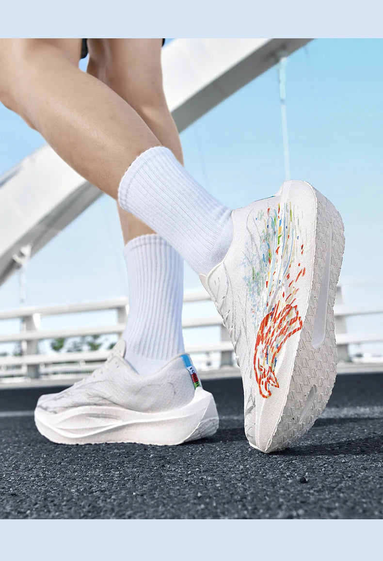 RBB Marathon Running Shoes – Lightweight E-TPU Cushioning Sneakers for Men & Women