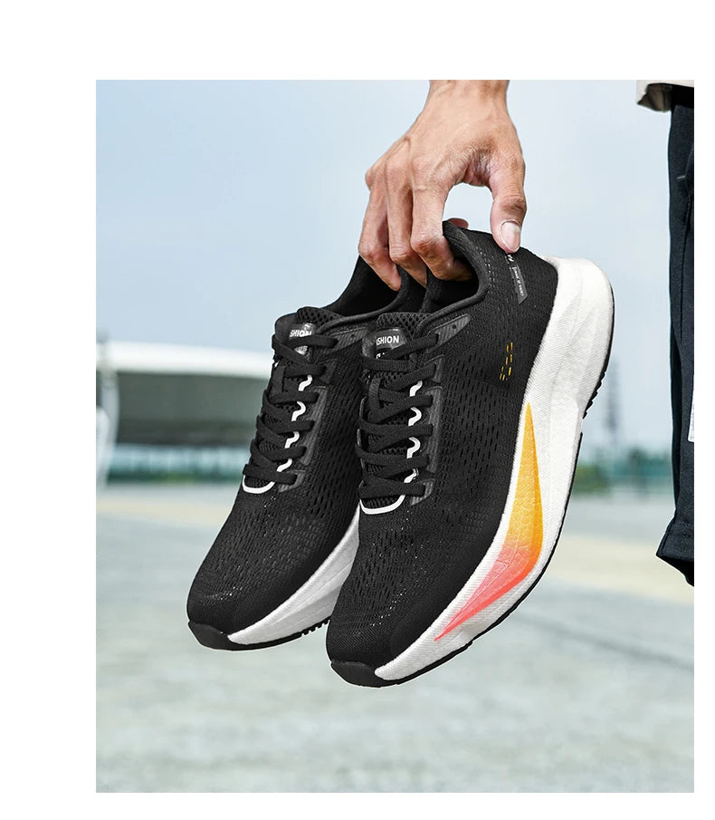 RBB Ultra-Light Couple Running Shoes – Breathable Shock-Absorbing Sneakers for Men & Women