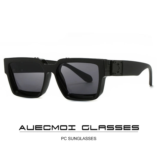 RBB Vintage Punk Square Sunglasses – UV400 Luxury Eyewear for Men & Women | 2025 Designer Style