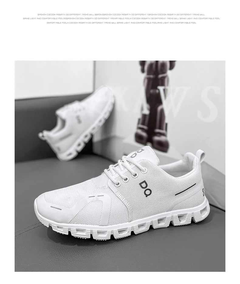 RBB 2019 Summer Men’s Casual Sports Shoes – Breathable Mesh, Low-Cut, EVA Sole, Hollow Design