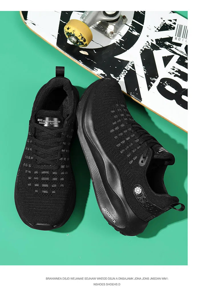 RBB Men’s Cushioning Running Shoes – Lightweight EVA Midsole, Breathable Mesh Sneakers for Gym & Walking