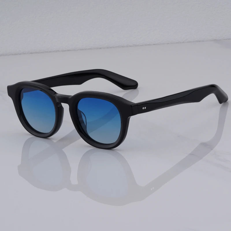 RBB Vintage Polarized Sunglasses – Unisex Lemtosh-Style Acetate Frame | Luxury Retro Eyewear