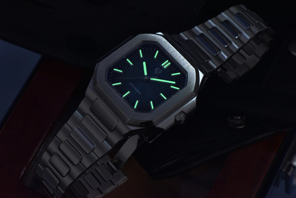 RBB DESIGN 2025 Men's Luxury Quartz Watch – Sapphire Crystal, Waterproof, Stainless Steel