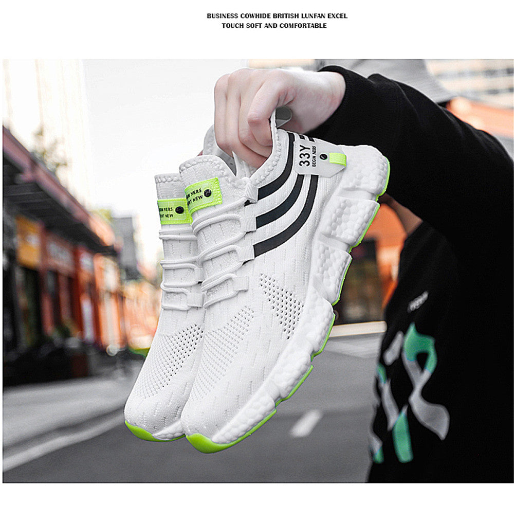 Unisex Breathable Sneakers – Lightweight, Fashionable & Comfortable Running Shoes