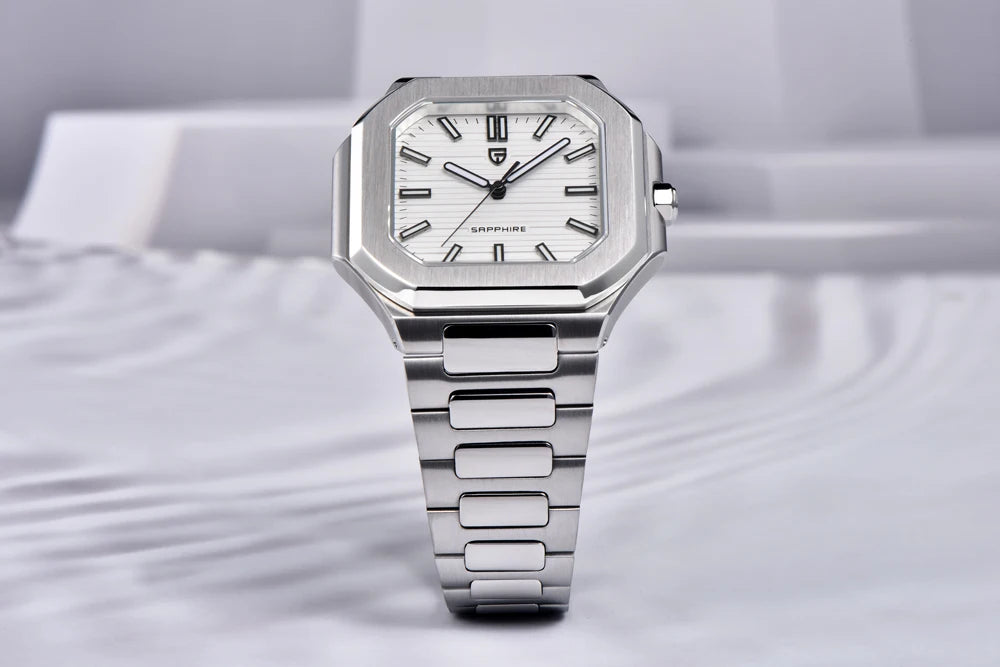 RBB DESIGN 2025 Men's Luxury Quartz Watch – Sapphire Crystal, Waterproof, Stainless Steel