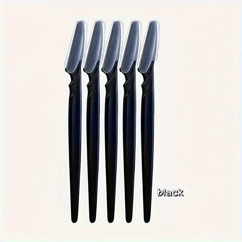 3/5/6/12/24Pcs Eyebrow Razor Kit – Precision Shaping & Facial Hair Removal Tool