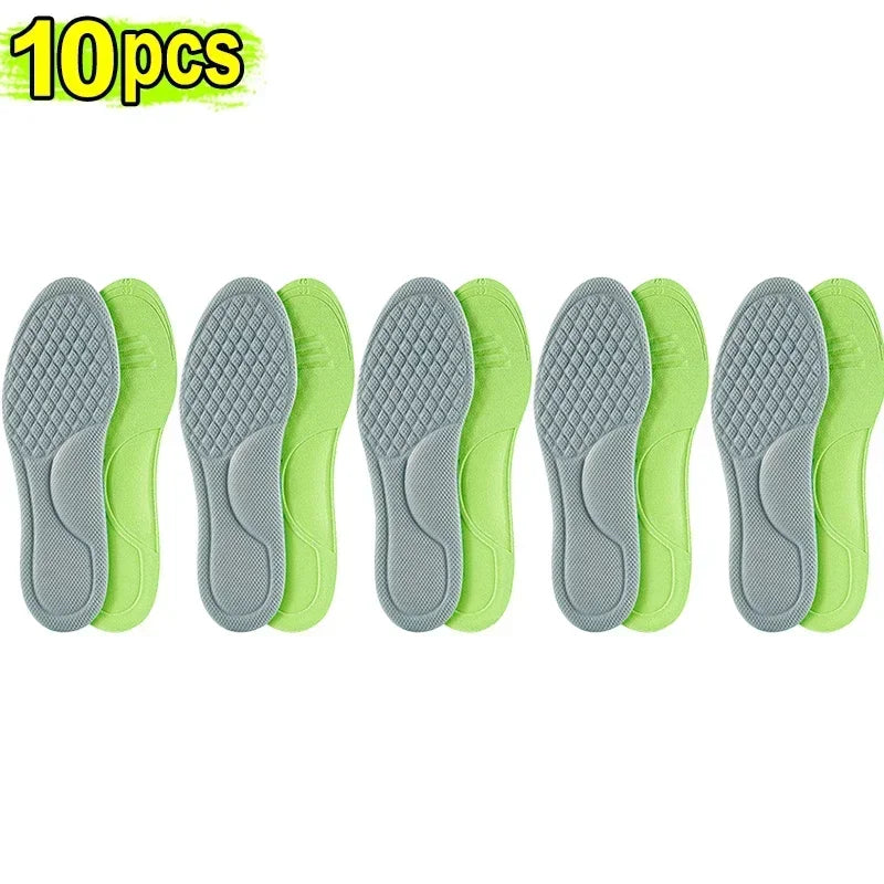 RBB Unisex Orthopedic Memory Foam Insoles – Deodorizing, Antibacterial, Sweat-Absorbing Shoe Inserts