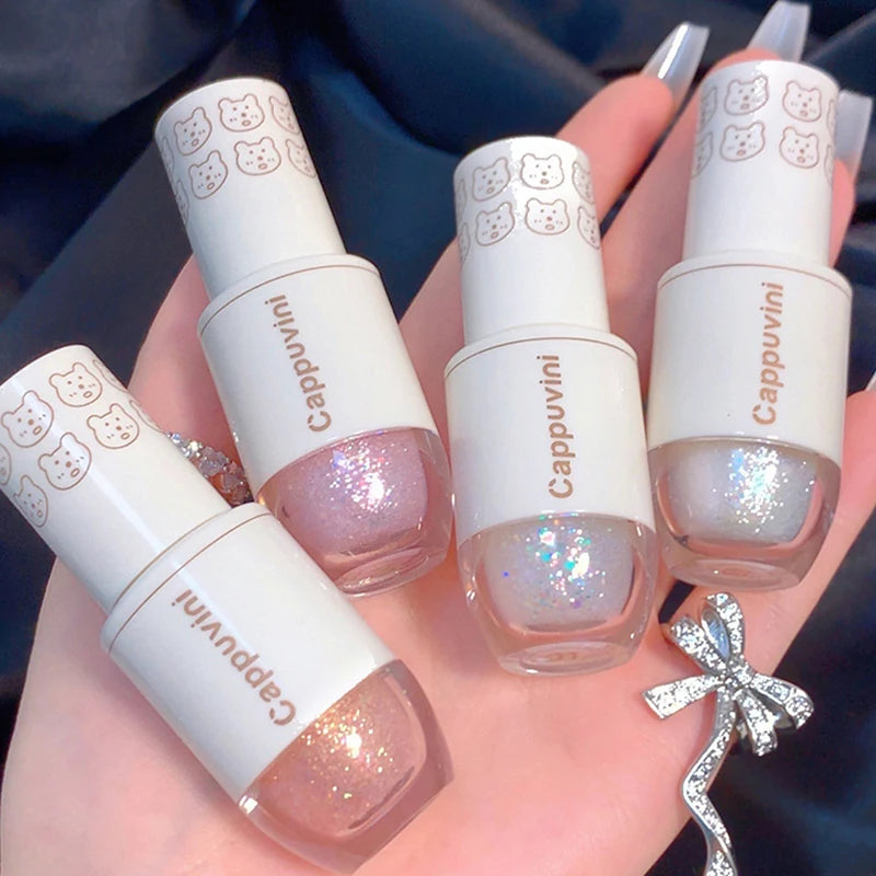 Cappuvini Star Dots Liquid Eyeshadow – Pearlescent, High Gloss, Easy-to-Apply Flashing Eye Makeup