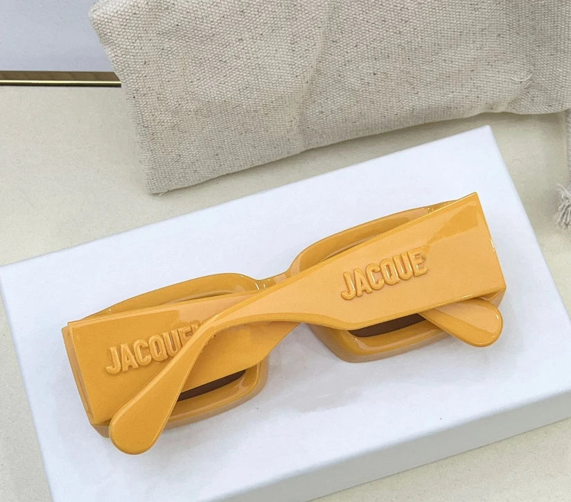 RBB Fashion Sunglasses – Premium Designer Square Eyewear with Large Logo for Men & Women