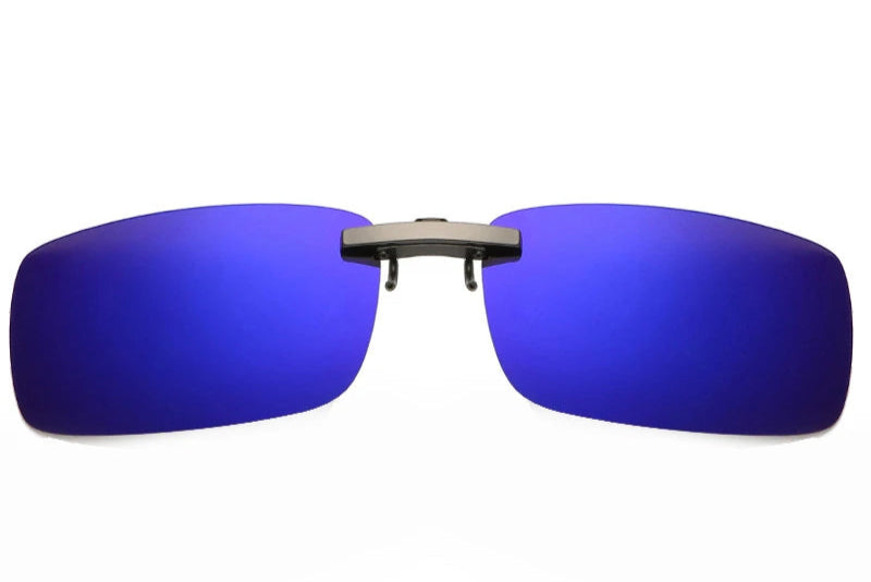 RBB Polarized Clip-On Sunglasses – Unisex Day & Night Vision Driving and Outdoor Sport Myopia Glasses