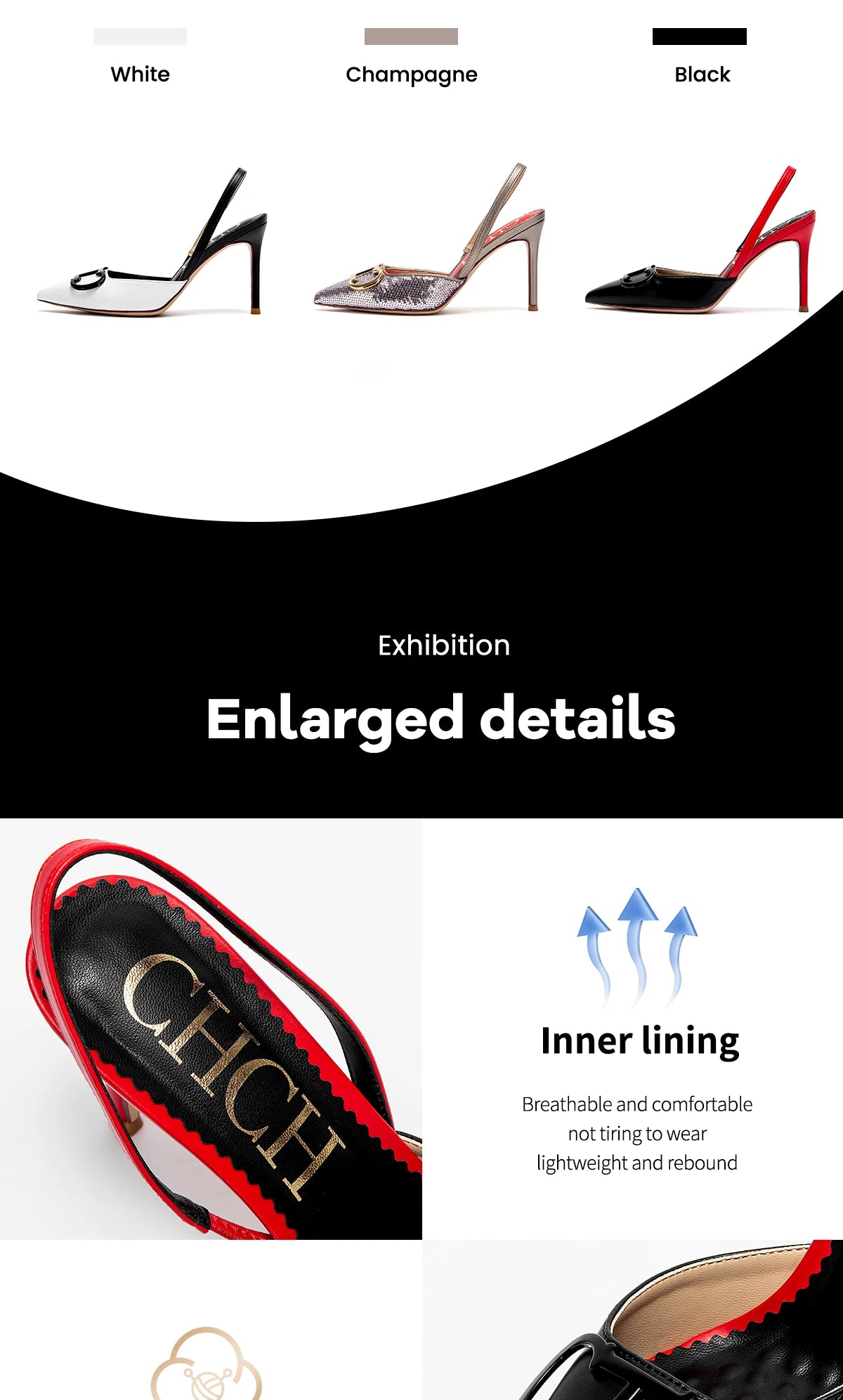 RBB Women’s 9cm Sharp Toe T-Strap High Heels – Bridal & Party Pumps 2025