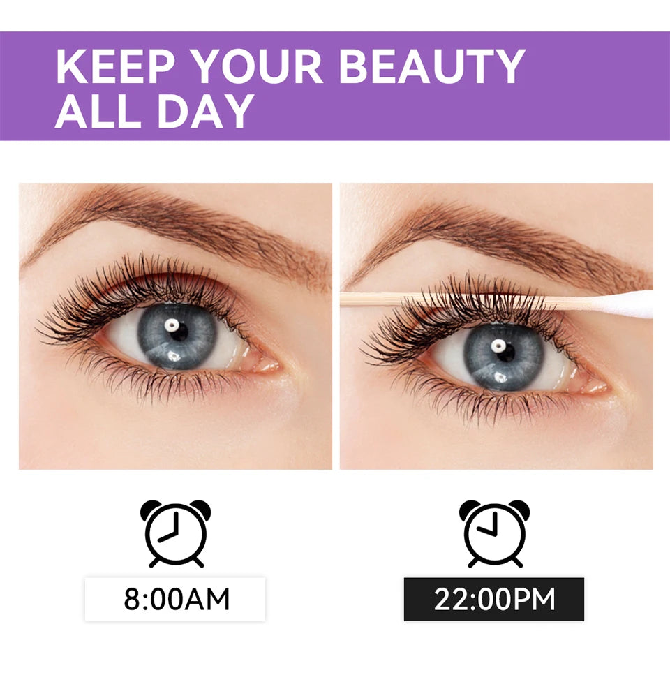 5D Waterproof Fiber Mascara – Thickening, Lengthening & Curling, Long-Lasting