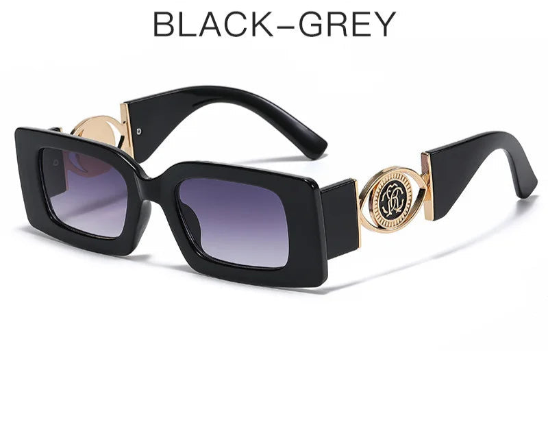 RBB Modern Square Sunglasses – Retro Luxury UV400 Sun Glasses for Men & Women