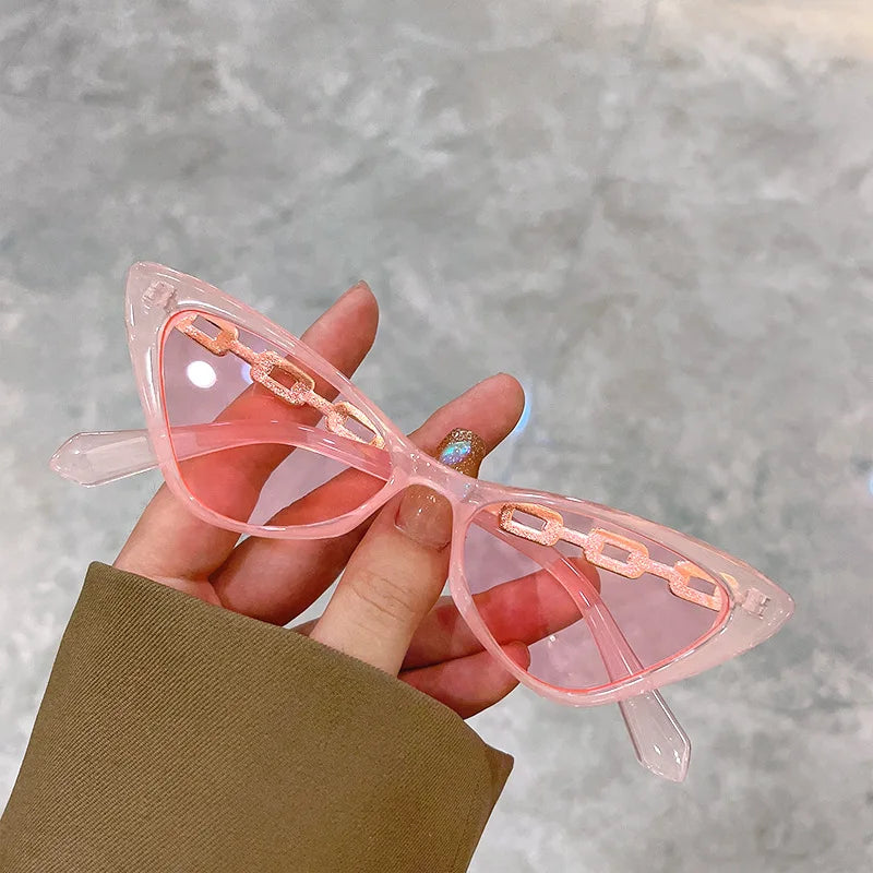 RBB Classic Cat Eye Sunglasses – Vintage Small Frame Designer Shades for Women