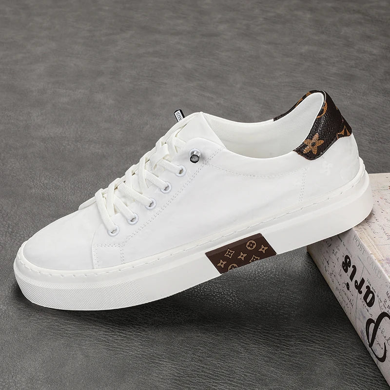 RBB Trendy Men's Canvas Shoes – Summer Lace-Up Breathable Casual Sneakers