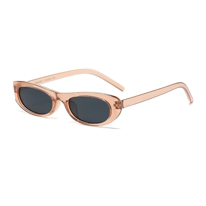 RBB Retro Oval Sunglasses for Women – 2024 Small Frame Street Style Fashion