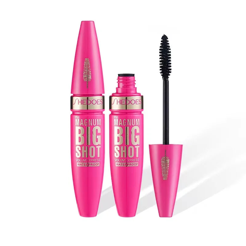 Black Thickening Waterproof Mascara – Long-Lasting, Sweat-Proof & Volumizing Lash Setting Cream