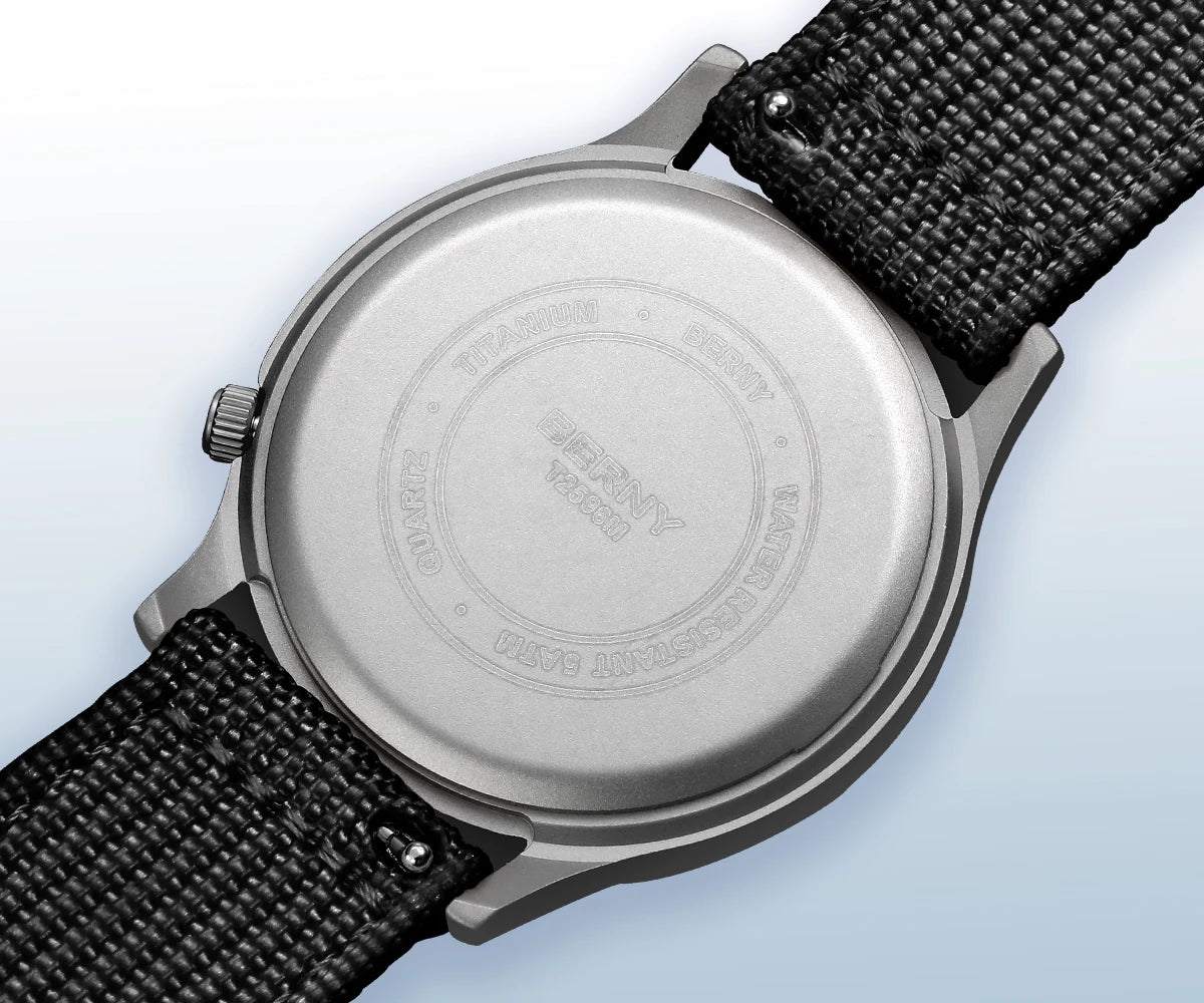 RBB Titanium Field Watch – Quartz, Sapphire, BGW9 Lume, 5ATM