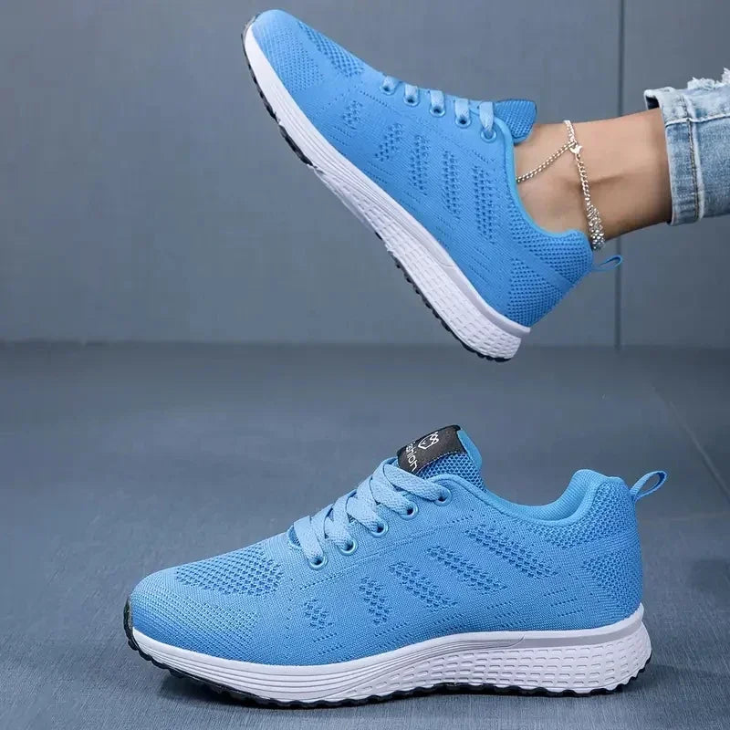 Women's Breathable Running Sneakers – Lightweight Casual Sport Shoes