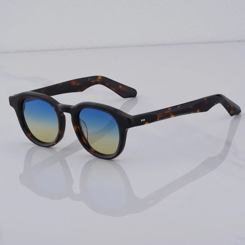 RBB Vintage Polarized Sunglasses – Unisex Lemtosh-Style Acetate Frame | Luxury Retro Eyewear