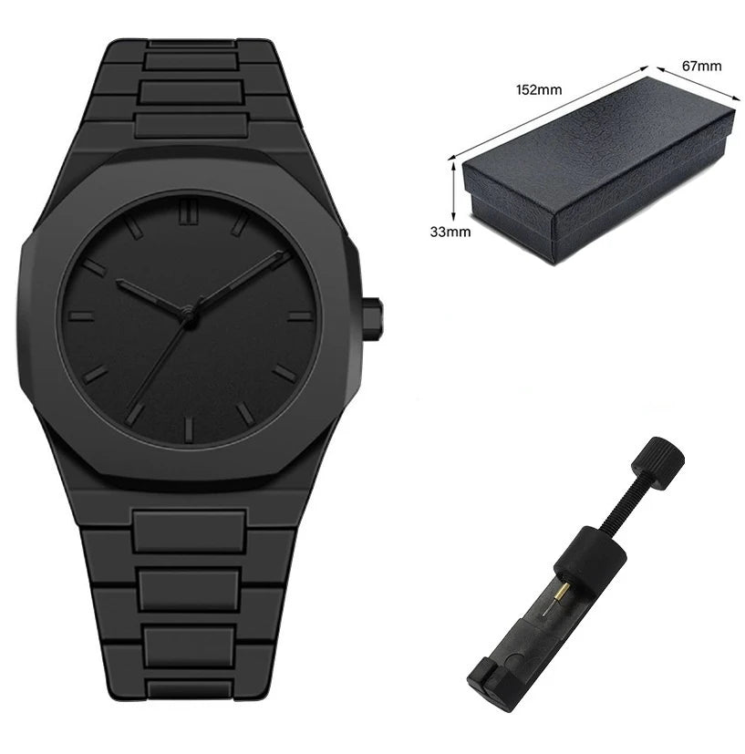 RBB Unisex Casual Quartz Watch – Simple Waterproof Design, Silicone Strap