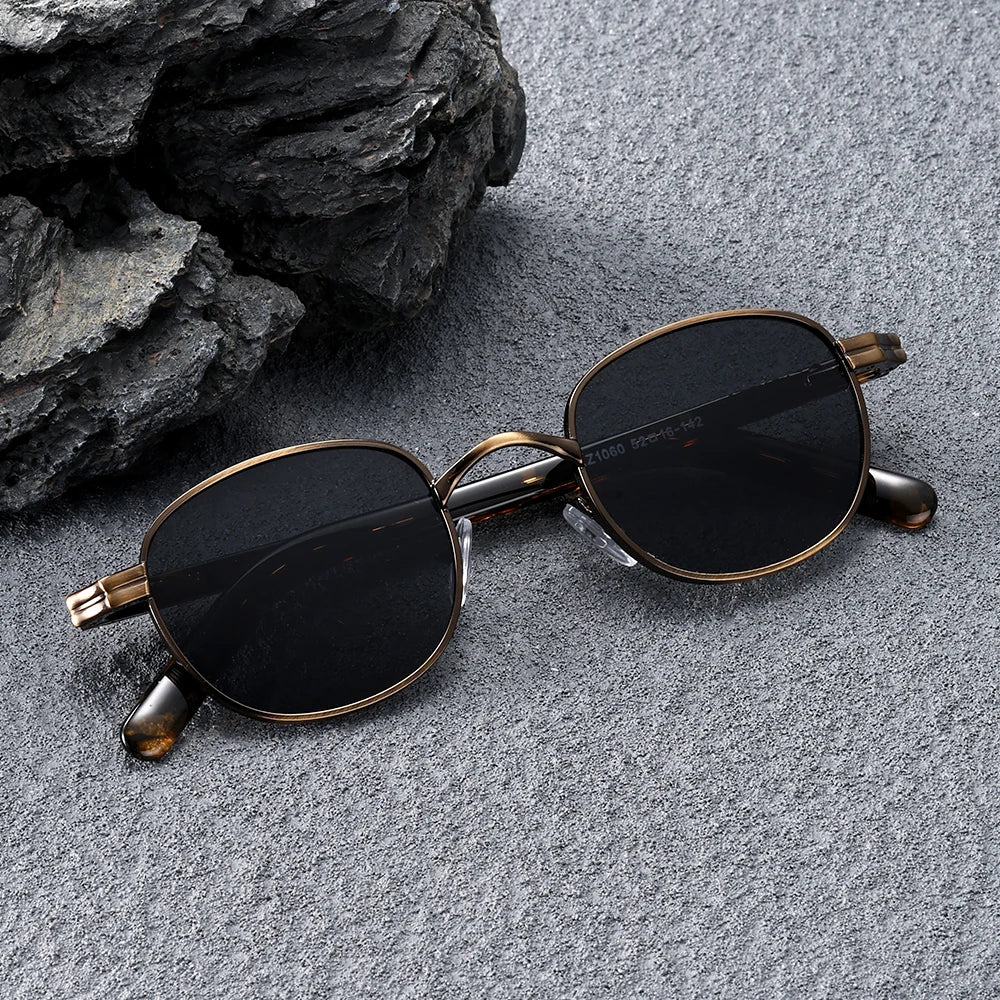 RBB Retro Small Round Metal Sunglasses – Classic Vintage UV400 Eyewear for Men & Women