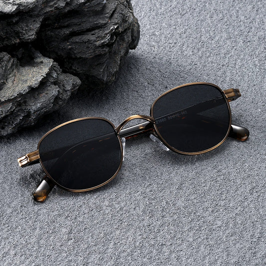 RBB Retro Small Round Metal Sunglasses – Classic Vintage UV400 Eyewear for Men & Women
