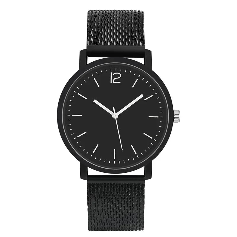 RBB Couple Quartz Watches – Waterproof Splash Resistant Fashion Wristwatches for Men & Women