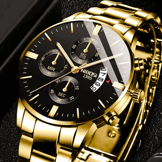 RBB Male / Unisex Luxury Dress Watch – Fashion Casual Military Quartz Wristwatch
