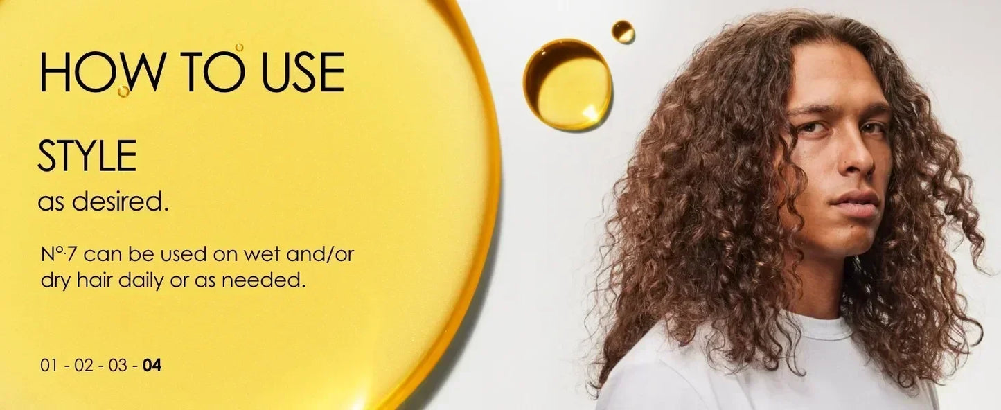 No.7 Bonding Hair Oil – Repair & Shine Booster (30ml)