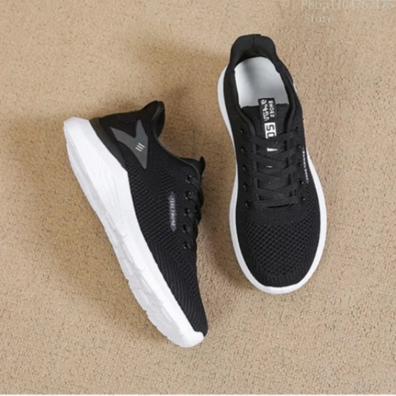 Women’s Spring & Autumn Sneakers – Breathable, Soft Sole, Comfortable & Anti-Slip