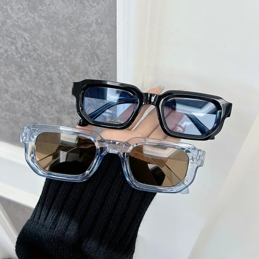 RBB Luxurious Rectangle Sunglasses – Unisex Designer Outdoor Fashion Eyewear