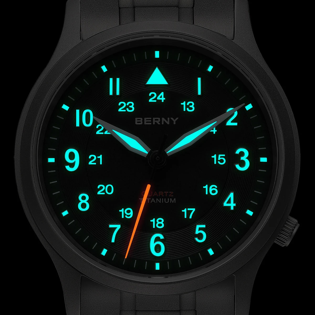 RBB Titanium Field Watch – Quartz, Sapphire, BGW9 Lume, 5ATM