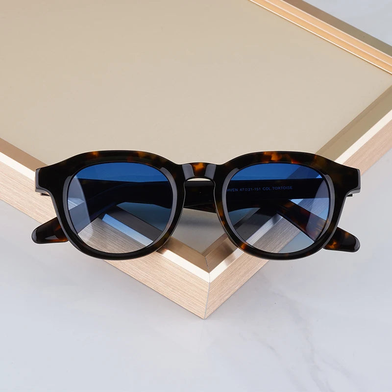 RBB Vintage Polarized Sunglasses – Unisex Lemtosh-Style Acetate Frame | Luxury Retro Eyewear