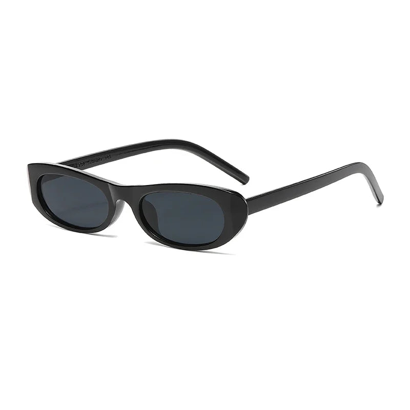 RBB Trendy Cat Eye & Rectangle Sunglasses – UV400 Narrow Frame for Women & Men