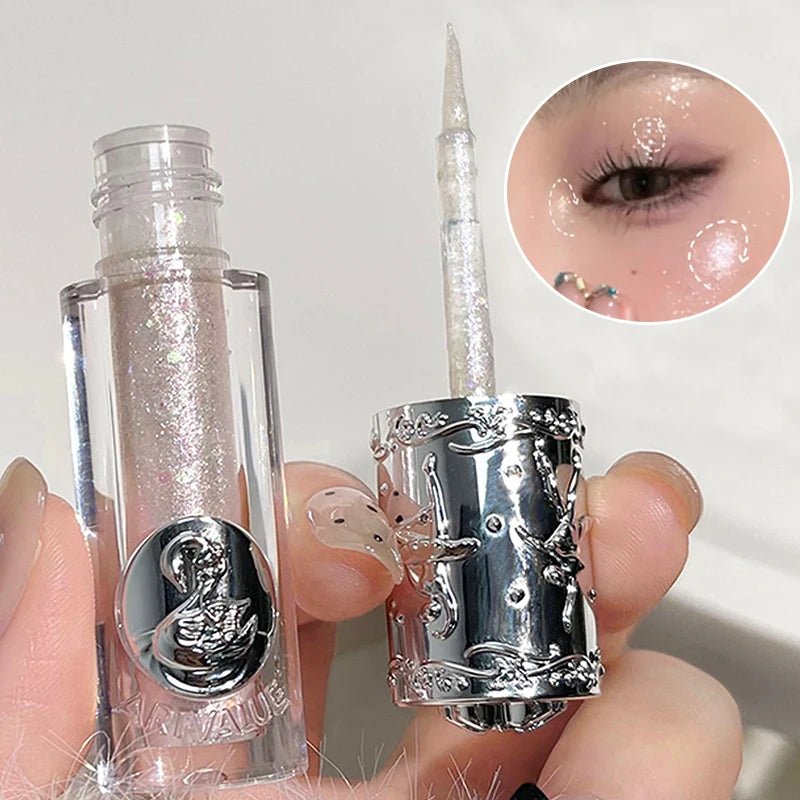 Balletism Liquid Eyeshadow – Fine Shimmer Highlighter for Delicate, Influencer-Ready Eye Looks