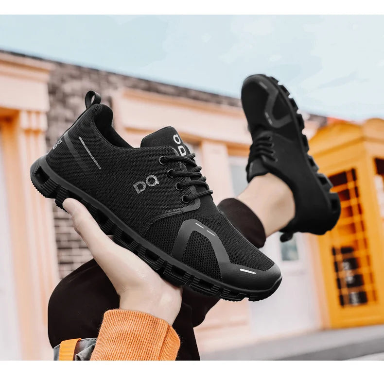 RBB 2019 Summer Men’s Casual Sports Shoes – Breathable Mesh, Low-Cut, EVA Sole, Hollow Design