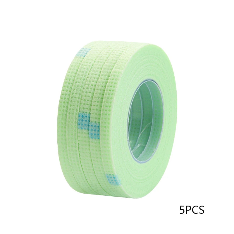 1/3/5 Rolls Eyelash Extension PE Adhesive Tape – Under Eye Pads for Lash Lifting & Grafting