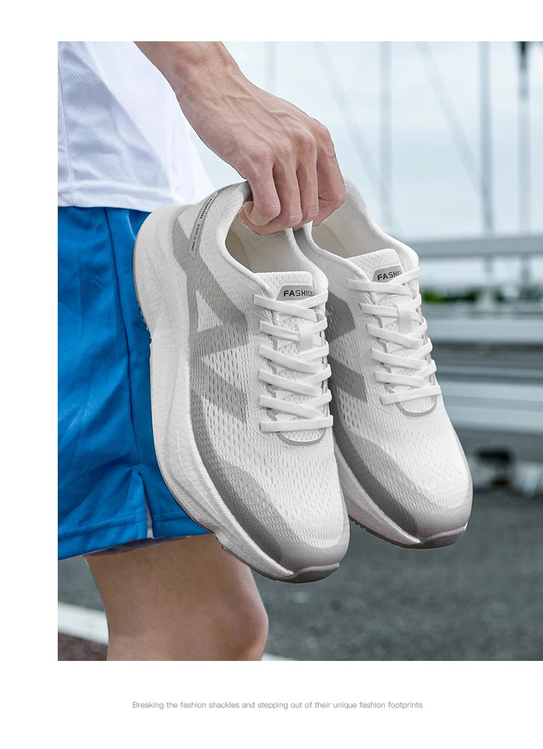 RBB Ultra-Light Couple Running Shoes – Breathable Shock-Absorbing Sneakers for Men & Women